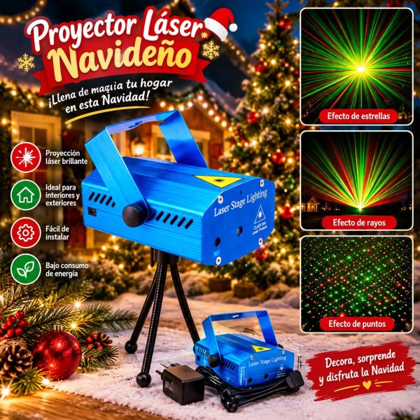 PROYECTOR LÁSER NAVIDEÑO
